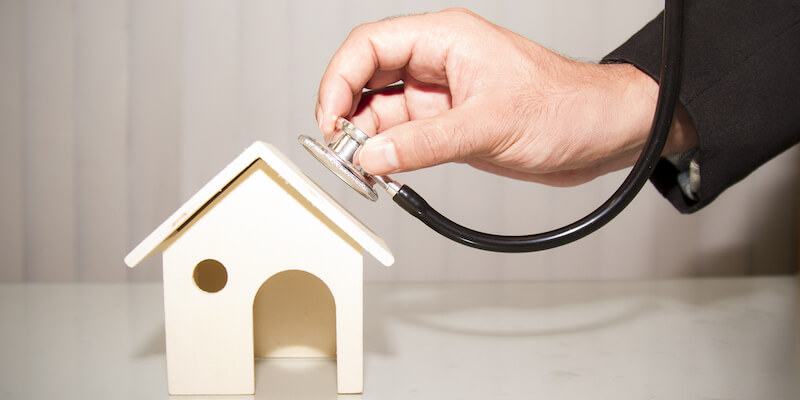 A problem property being diagnosed.